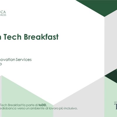 Mediobanca Innovation Services - Ladies in Tech Breakfast