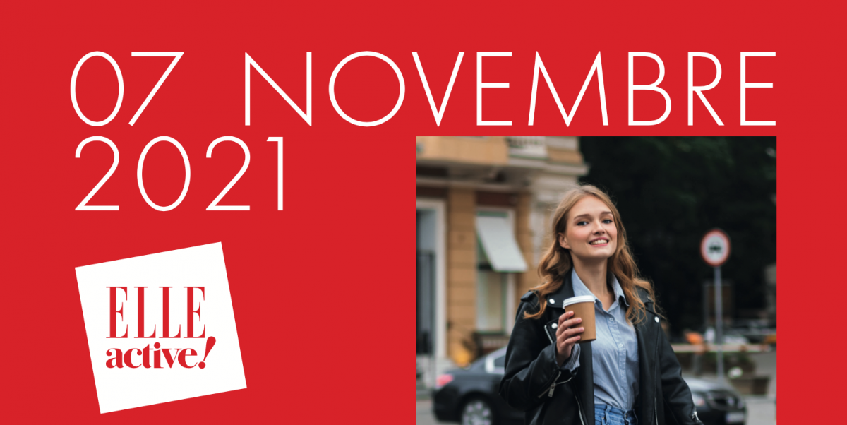 Poster per l'evento intitolato "ELLE Active!"